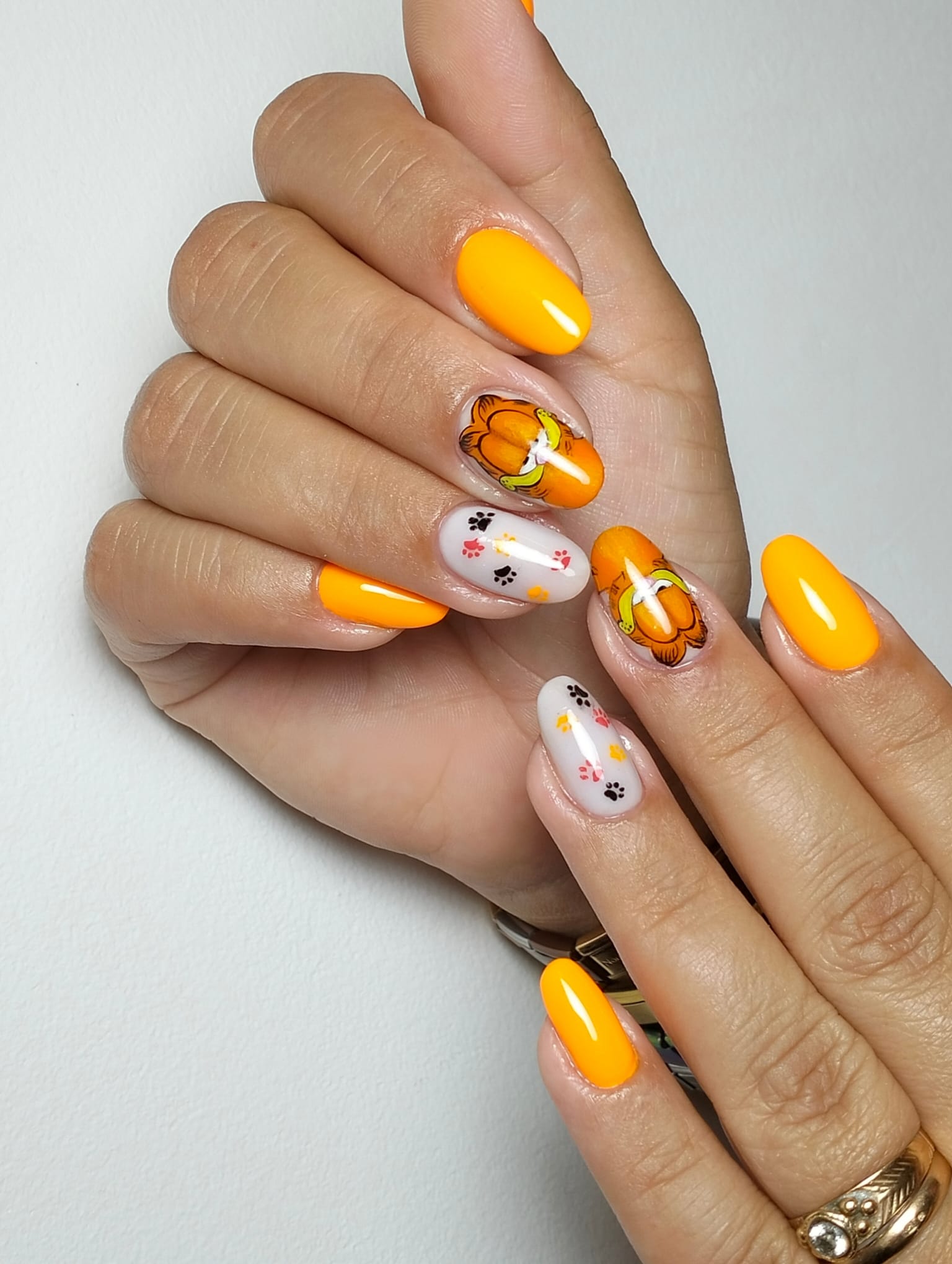 Trabalho de Nail Design por Ana Santos