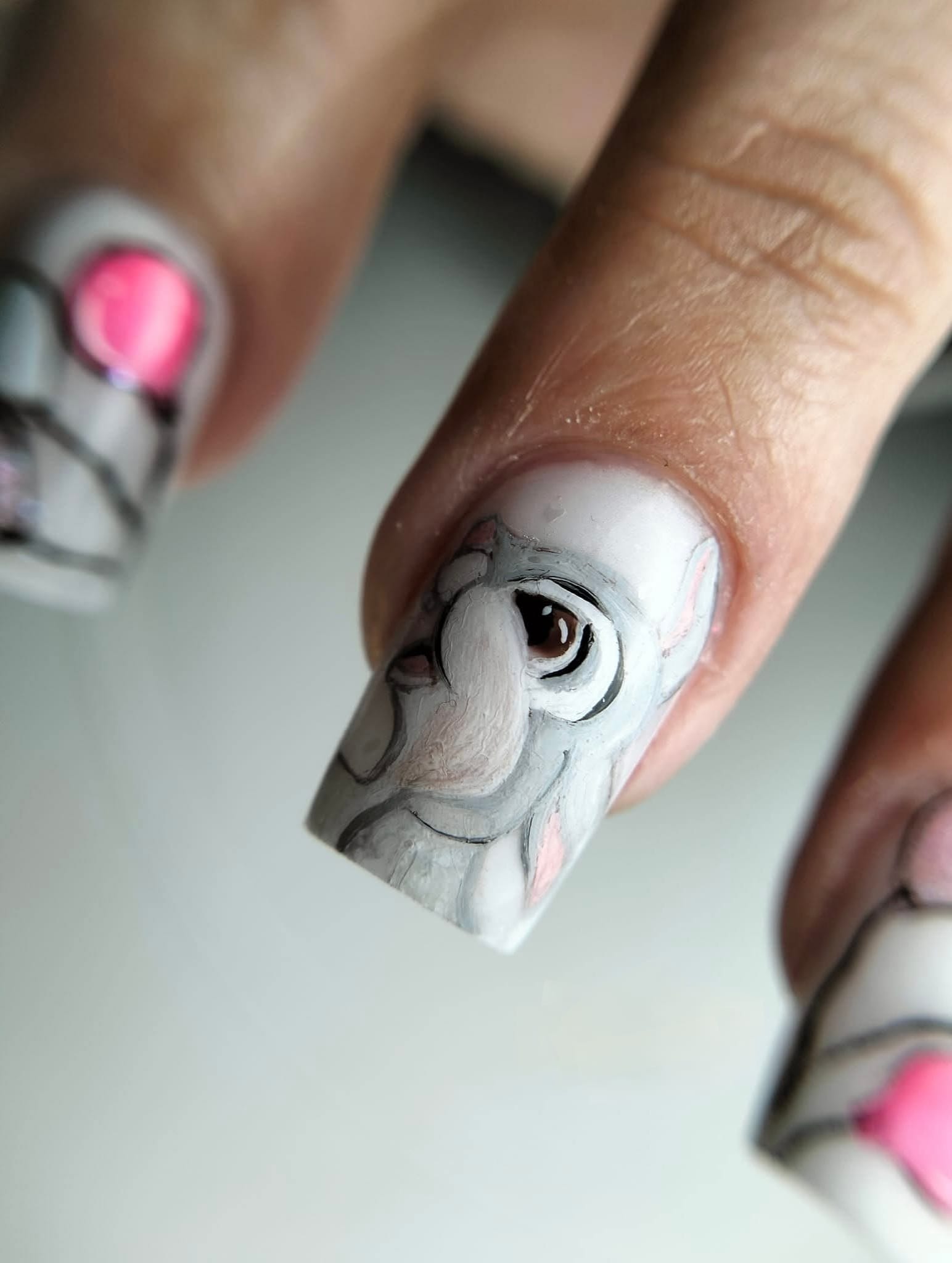 Trabalho de Nail Design por Ana Santos